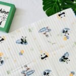 A Panda Baby-2 layer Blanket 85*85cm - Image 2