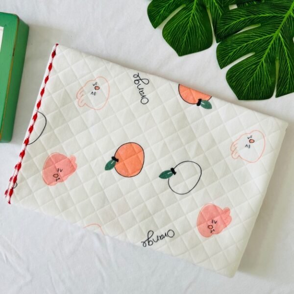 A Orange Fruit-2layer Blanket 85*85cm