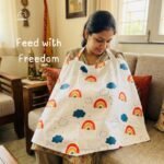 Breastfeeding apron-Rainbow