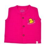 Muslin Jhabla (0-3m)-A Pink Duck - Image 2
