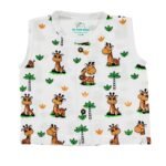 Muslin Jhabla (0-3m)-A Giraffee