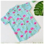 A Ethnic Shirt - Ocean Bloom