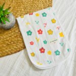 Muslin Burp Cloth - Floral