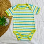 Green Stripe - Rompers